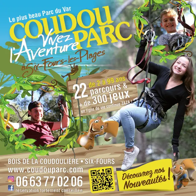Parcours aventure dans les arbres à partir de 2 ans