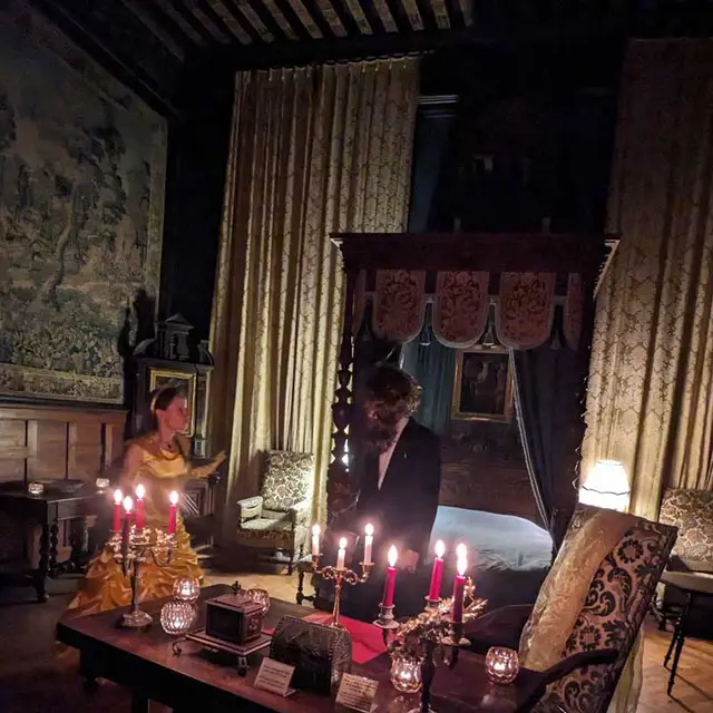 Feu d'artifice et chandelles au Château de Brissac_Brissac Loire Aubance