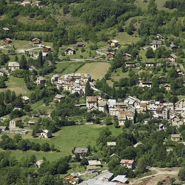 Vue générale de Villars Colmars