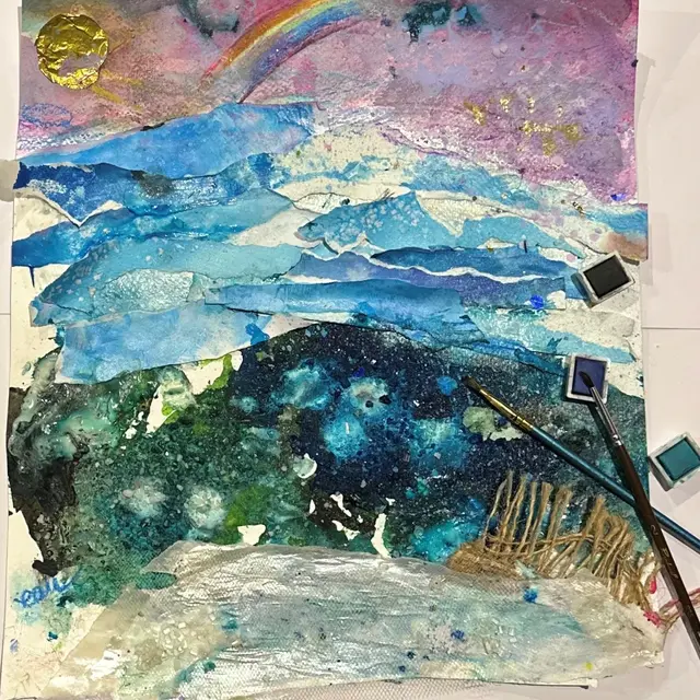 Atelier créatif pour tous | Eau en couleurs !_Saint-Pierre-de-Chartreuse