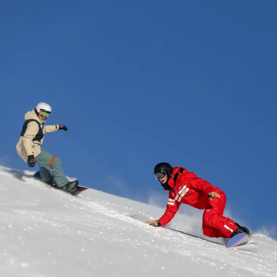 Cours de snowboard
