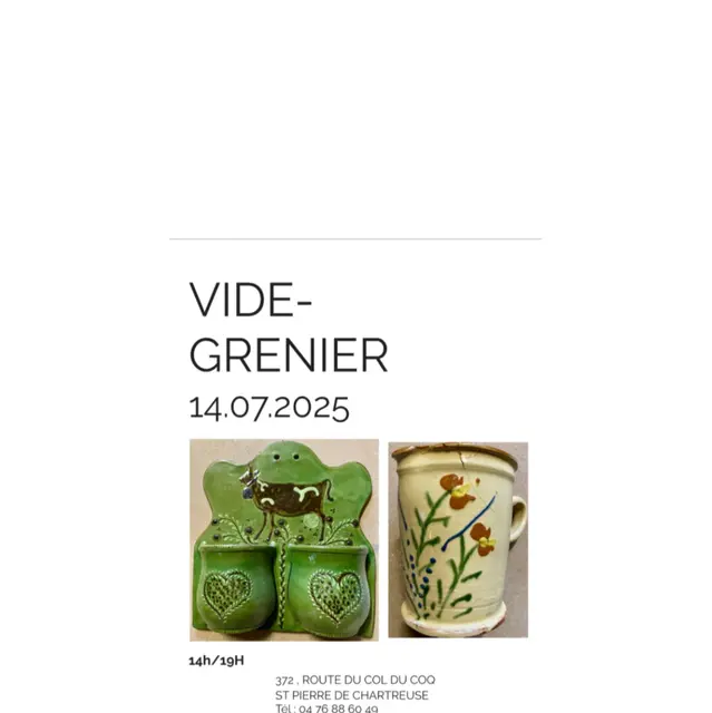 Vide grenier_Saint-Pierre-de-Chartreuse