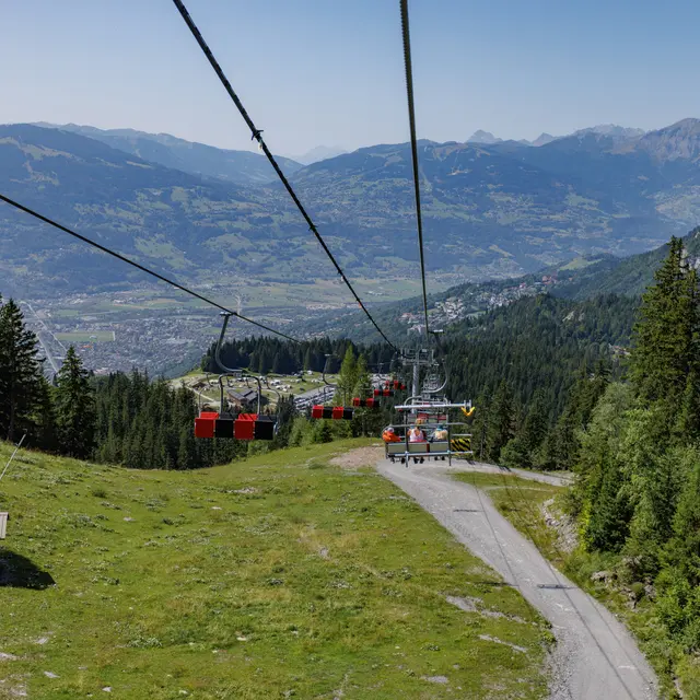 Tour des Ayères par télésiège de Barmus_Passy