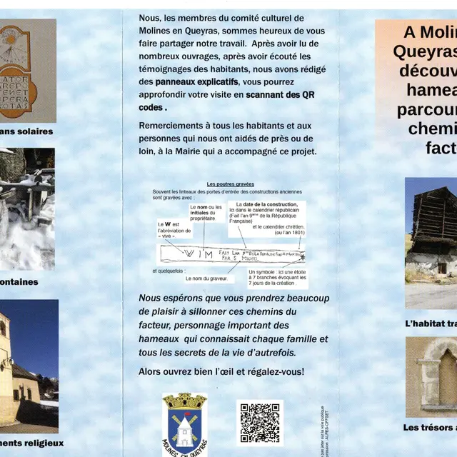 Les chemins du facteur_Molines-en-Queyras