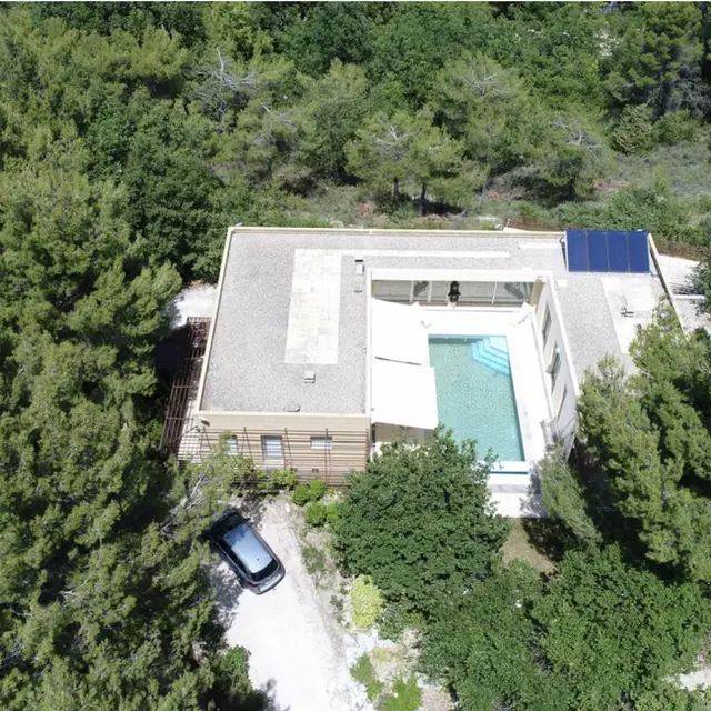 Villa La Beaume - Vue aérienne