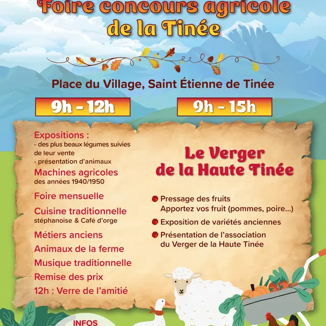 54ème Foire concours agricole de la Haute Tinée_Saint-Étienne-de-Tinée