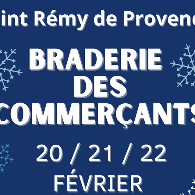 Braderie d'hiver des commerçants à Saint-Rémy-de-Provence_Saint-Rémy-de-Provence