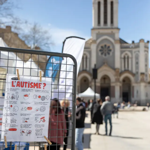 Journée mondiale  de sensibilisation à  l’autisme_Saint-Étienne