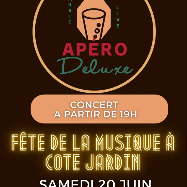 Fête de la Musique avec Apéro Deluxe chez Côté Jardin_Moustiers-Sainte-Marie