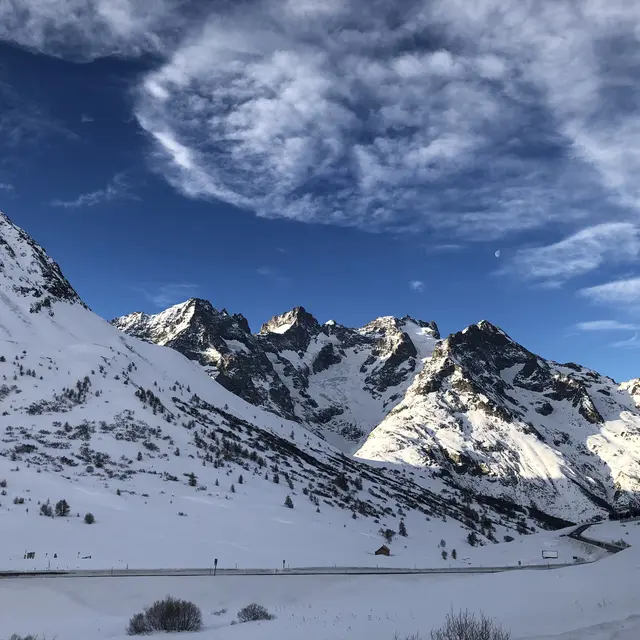 La fontaine des Vives en raquettes_Villar-d'Arêne