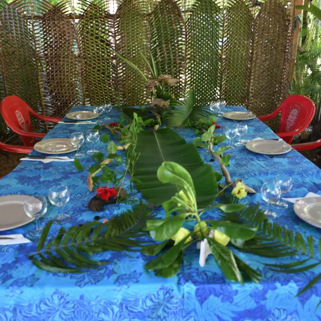 Table d'hôte au relais Ouane Batch