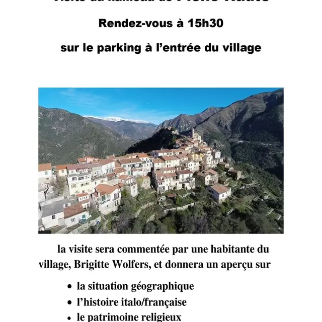 Affiche visite Piène Haute