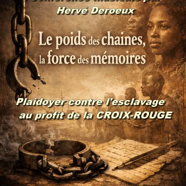 Conférence musicale Le Poids des Chaînes, la Force des Mémoires par Hervé Deroeux_La Ciotat