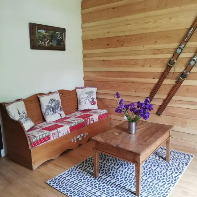 Salon - Appartement verte prairie
