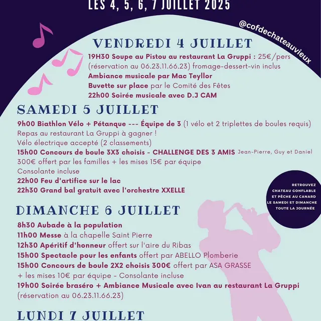 Fête patronale de la Saint-Pierre_Châteauvieux