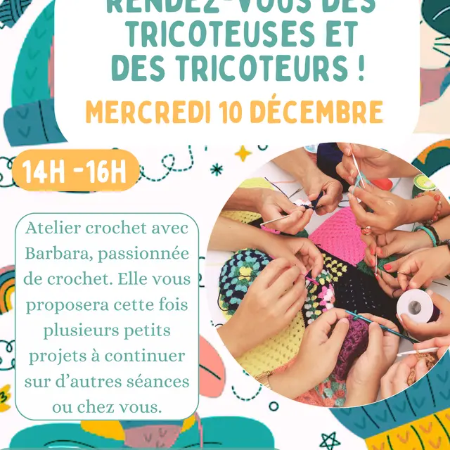 Le rendez-vous des tricoteuses et des tricoteurs_L'Argentière-la-Bessée