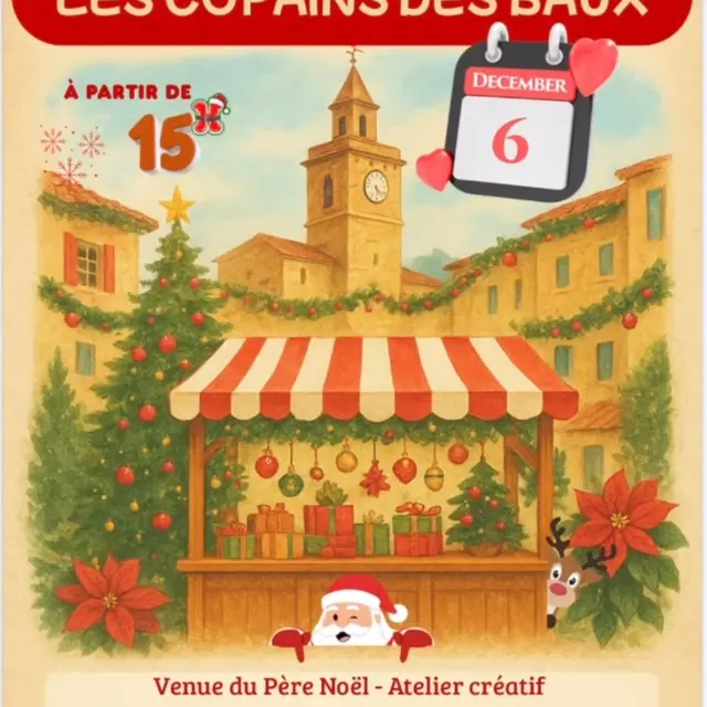 Marché de Noël aux Baux