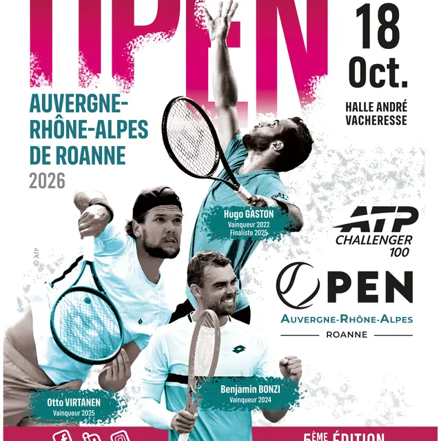 Open Auvergne-Rhône-Alpes de Roanne_Roanne