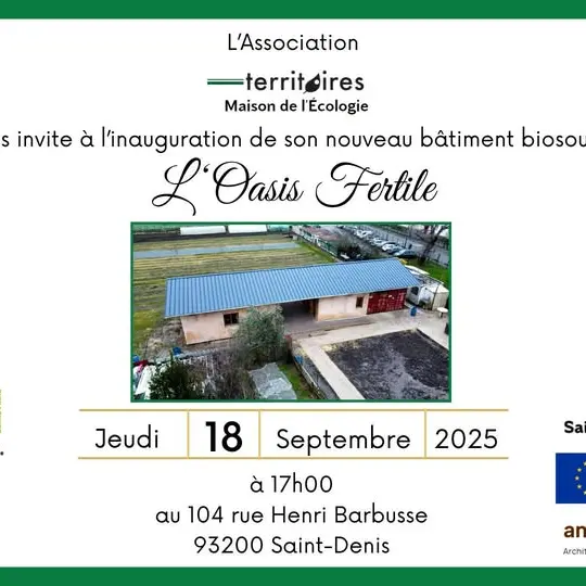 Evènement -Inauguration de l'Oasis Fertile_Saint-Denis
