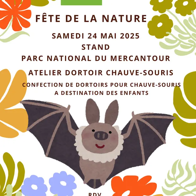 Stand du Parc national du Mercantour et Atelier dortoirs pour chauve-souris_Saint-Martin-Vésubie