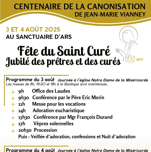 Fête du Saint Curé d'Ars_Ars-sur-Formans