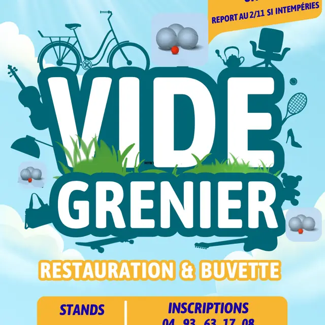 Vide Grenier B.A.S Golfe-Juan_Vallauris Golfe - Juan