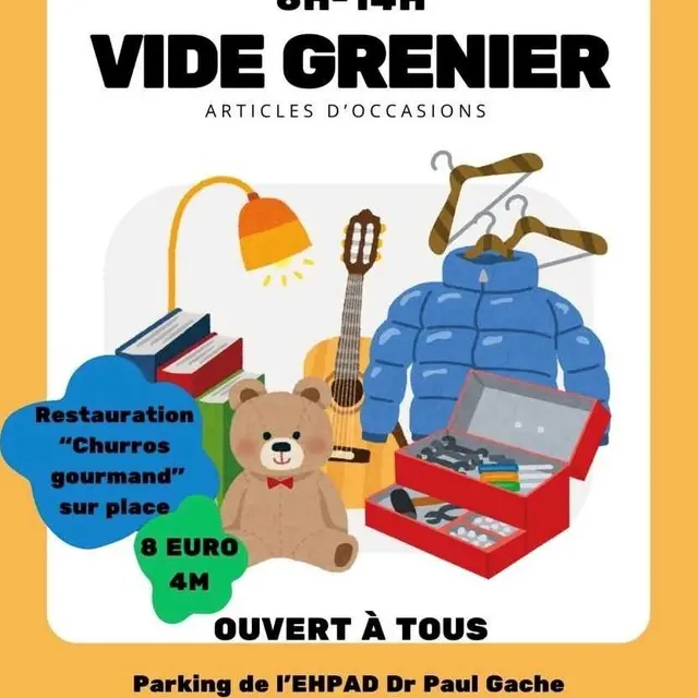 Vide grenier de l'EHPAD Paul Gache_Les Angles