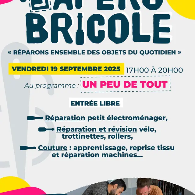Apéro Bricole : des objets du quotidien_Tarascon-sur-Ariège
