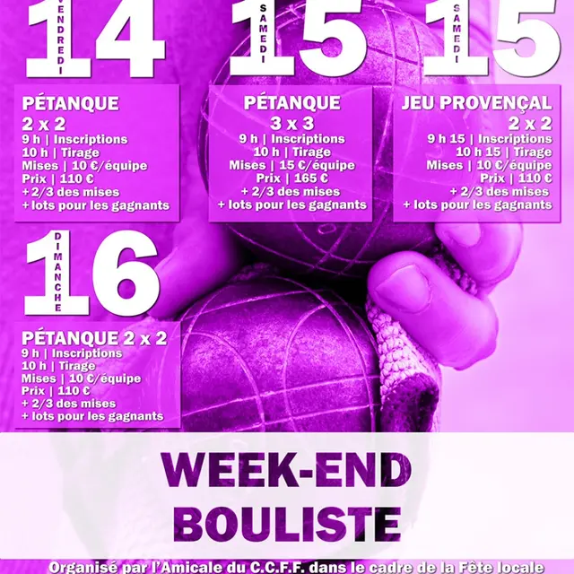 Week-end bouliste_Néoules