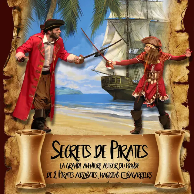 Spectacle jeune public  Secrets de Pirates _Villeneuve-Loubet