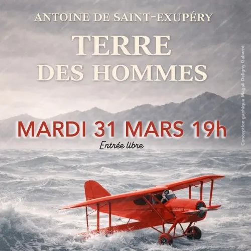Lecture publique : Terre des hommes de Antoine de Saint-Exupéry_Saint-Maximin-la-Sainte-Baume