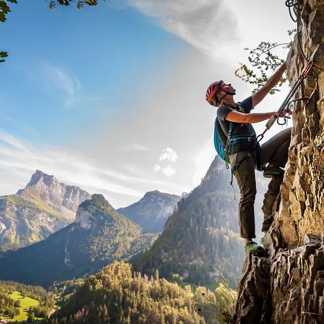 Via Ferrata du Mont : La traversée du Raffour_Sixt-Fer-à-Cheval