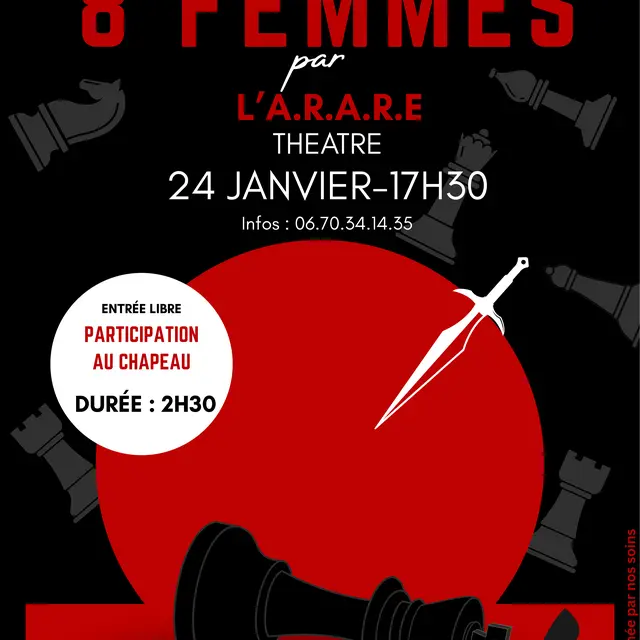 Théâtre : 8 femmes_Val Buëch-Méouge