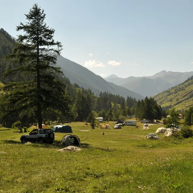 Camping municipal du Chardonnet -Abriès-Ristolas -Queyras