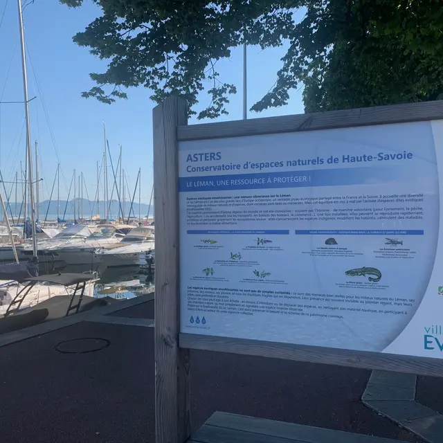 Exposition Léman une ressource à protéger_Évian-les-Bains