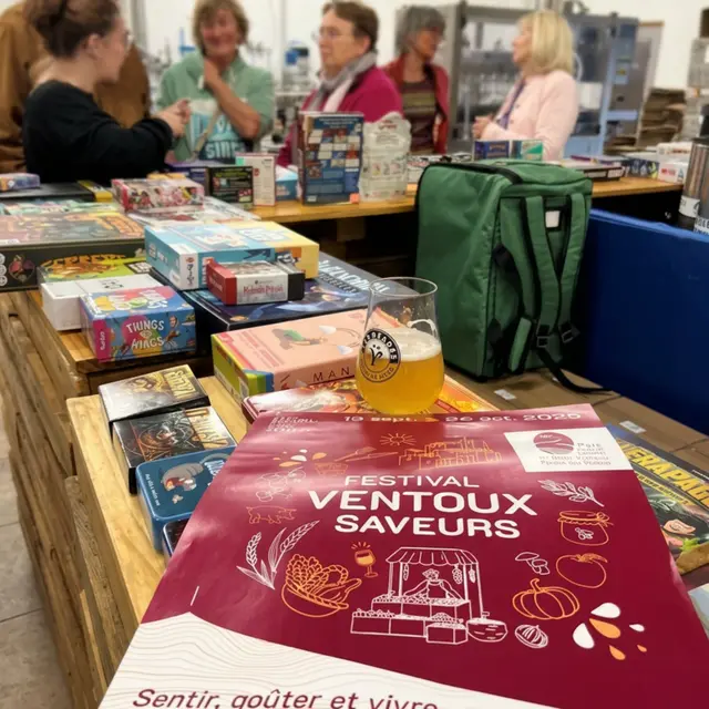 Festival Ventoux Saveurs  Les bières ludiques - soirée jeux aux Dyades - Ludica Romana_Vaison-la-Romaine