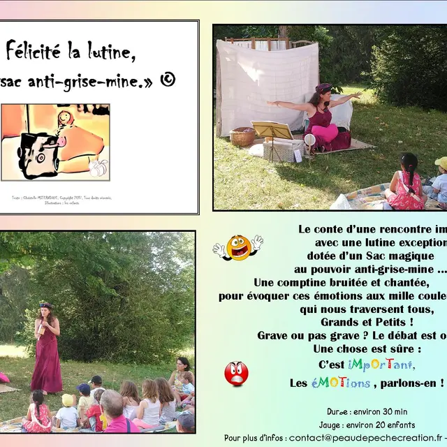 Félicité la lutine, et son sac anti-grise-mine_Champdor-Corcelles