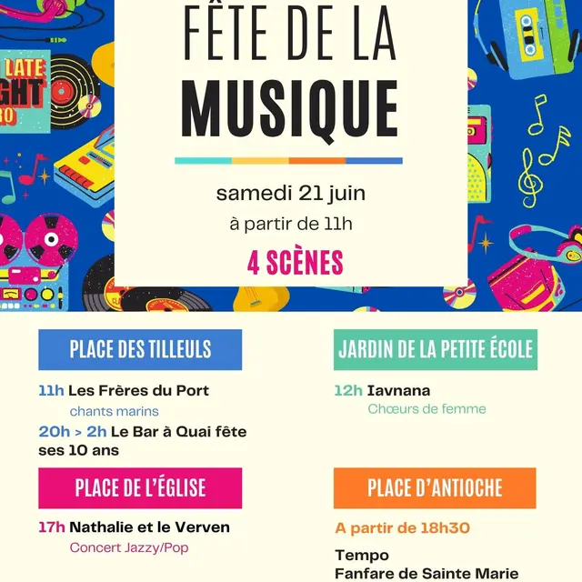 Fête de la musique à Sainte-Marie de Ré_Sainte-Marie-de-Ré
