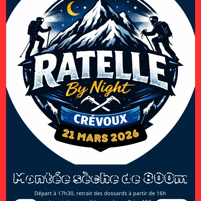 Course ski de rando La Ratelle - montée sèche