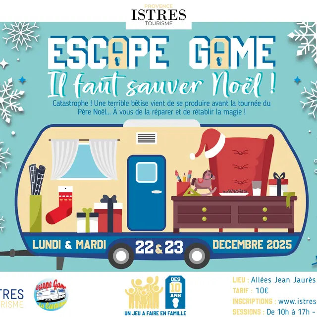 Escape game - Il faut sauver Noël !_Istres