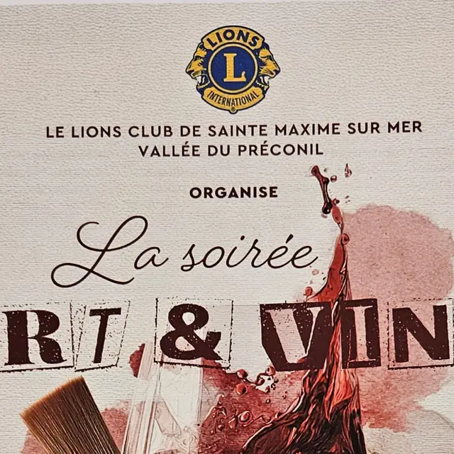 Soirée art et vins_Sainte-Maxime