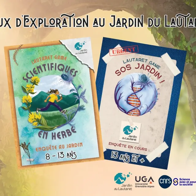 Jeux d’exploration au jardin du Lautaret_Villar-d'Arêne