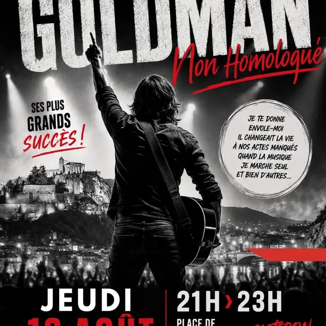 Grande soirée tribute Jean-Jacques Goldman_Sisteron