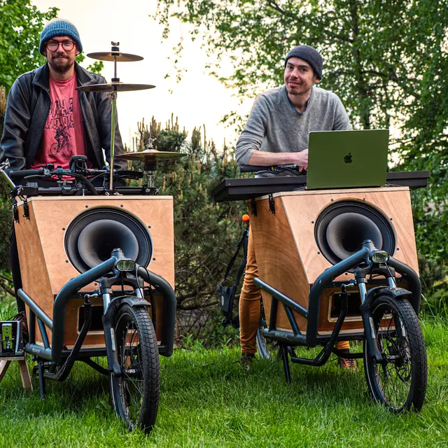 Déambulation musicale SUNRIDE SYSTEM_Les Gets