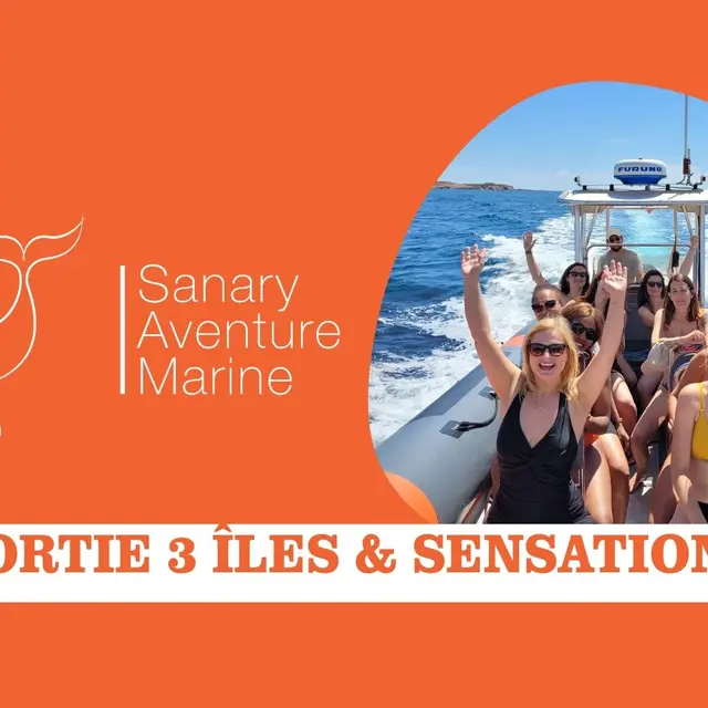 Sortie 3 îles & sensations | Sanary Aventure Marine_Sanary-sur-Mer