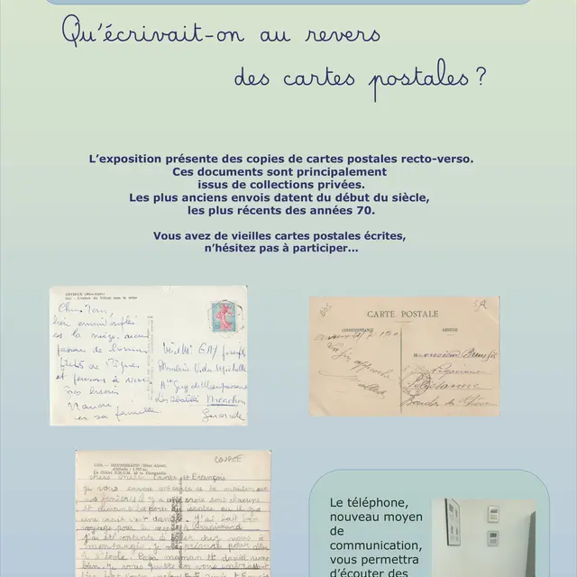 Exposition de cartes postales_Arvieux