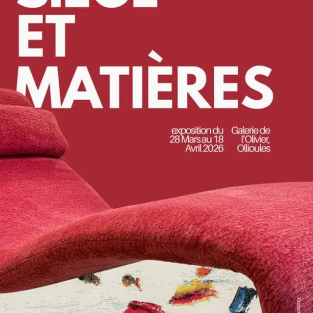 Exposition Siège et matières par Edgar Stanich tapissier décorateur_Ollioules