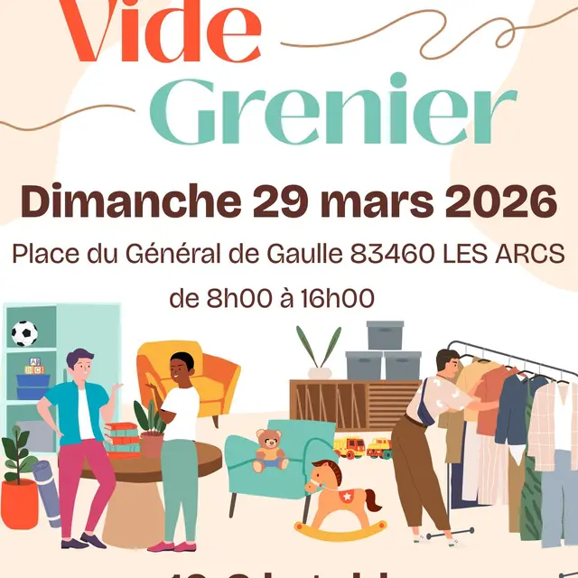 Vide grenier Sian des Arcs_Les Arcs sur Argens