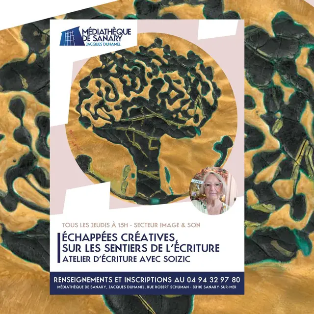 Echappées créatives, sur les sentiers de l'écriture_Sanary-sur-Mer