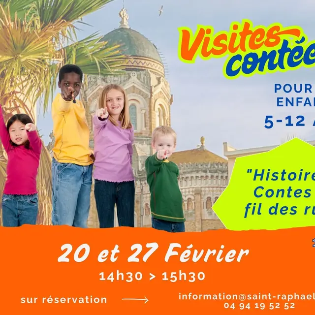 Visite guidée pour les enfants Histoires & Contes au fil des rues_Saint-Raphaël